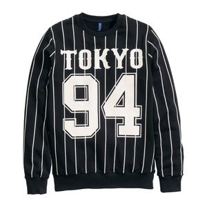 H&M DIVIDED | Tokyo Crewneck Sweatshirt